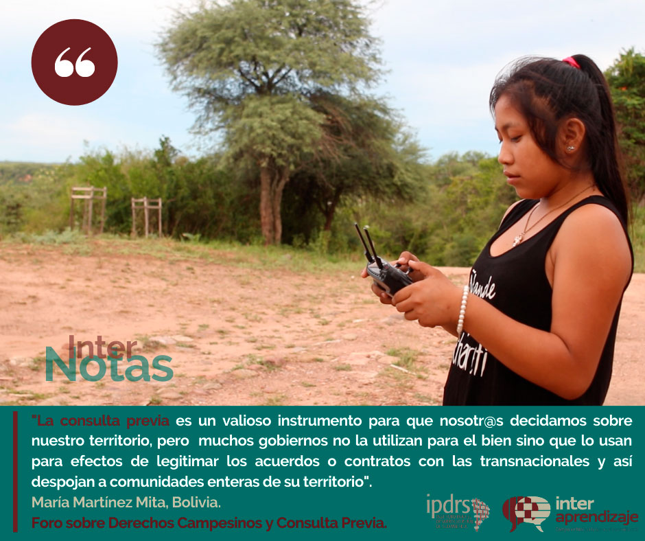 #Internota_5 IPDRS Interaprendizaje en el curso sobre Derechos Campesinos