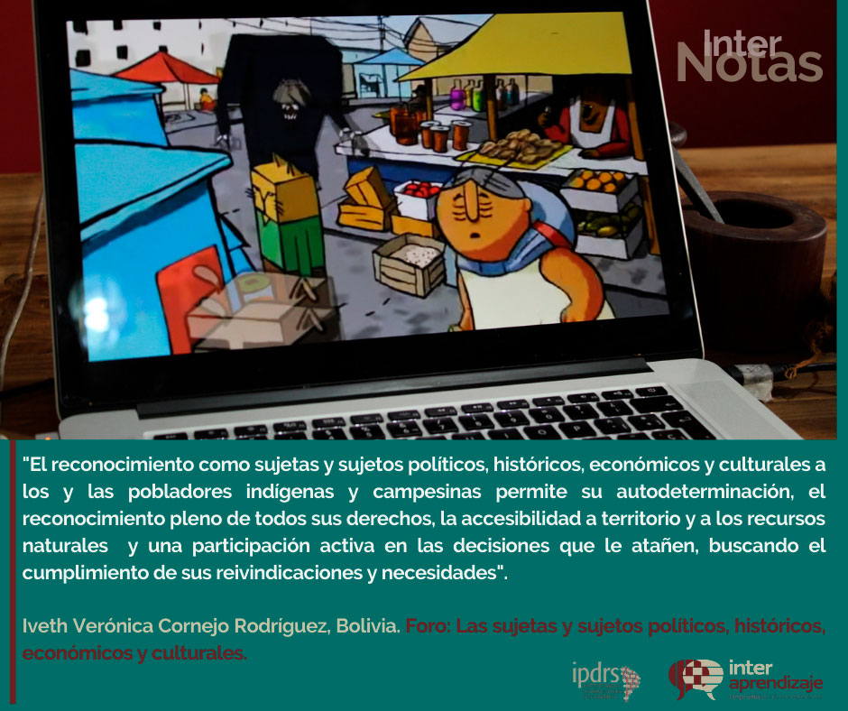 #Internota_8 IPDRS Interaprendizaje en el curso sobre Derechos Campesinos